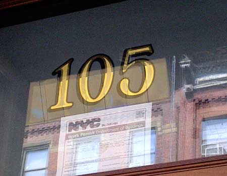 geniune gold leaf transom numbers