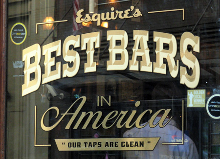 Esquire Magazine Best Bars in America NYC Old Town Bar E18th 